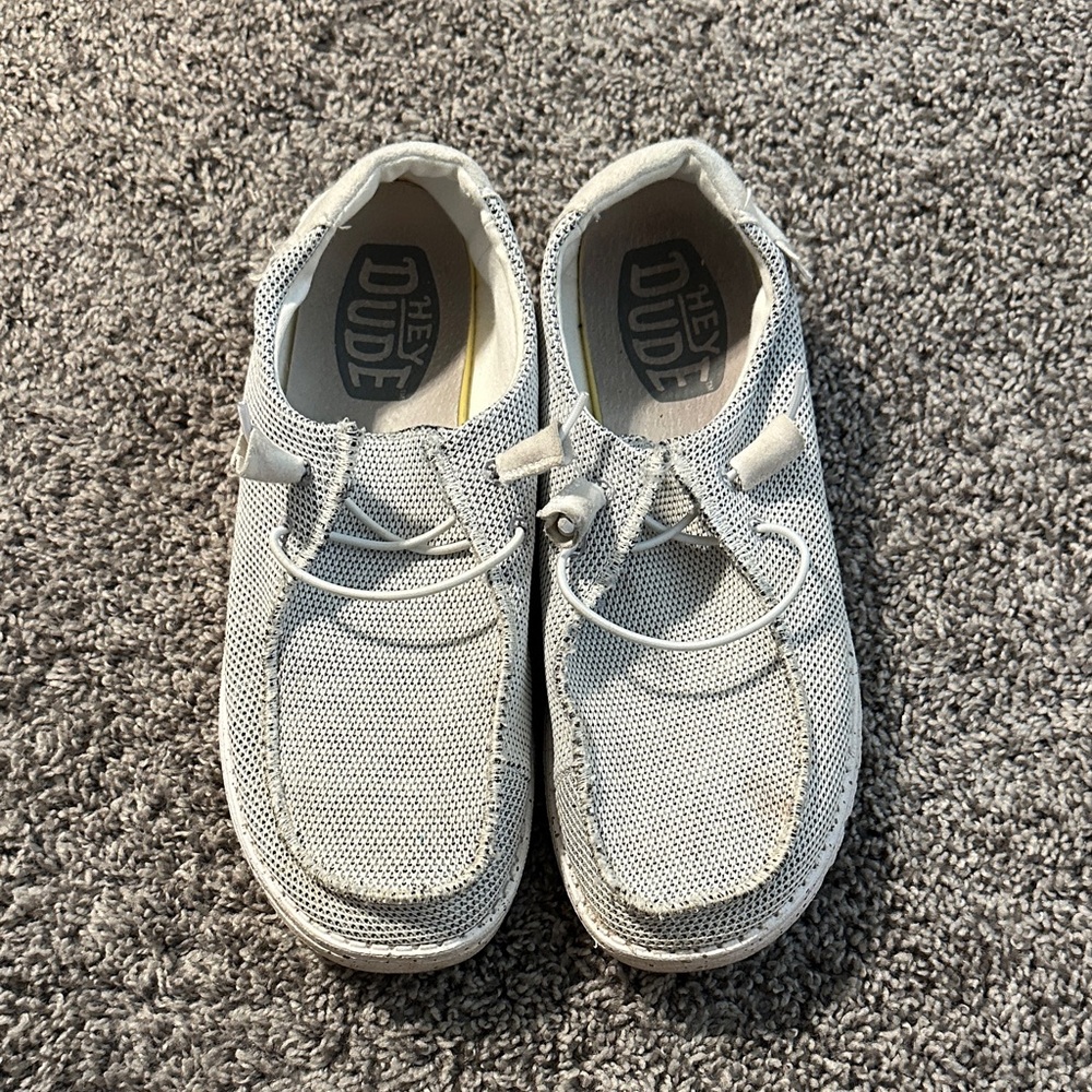 Hey Dude Gray Women's Flats